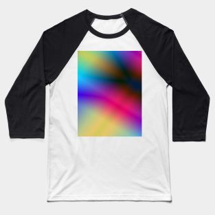 multicolored texture art Baseball T-Shirt